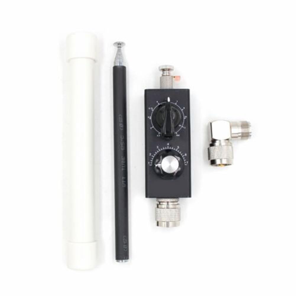 Tuner krótkofalowy z anteną biczową 5MHz-55MHz 20W QRP M-Connector