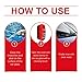 Automotive Oil Film Cleaning Brush for Car Windows, All-in-One Windshield Cleaner Kit with Glass Film Remover, Visibility Booster, Rain-Resistant Coating Tool for Automotive Use(1PC)