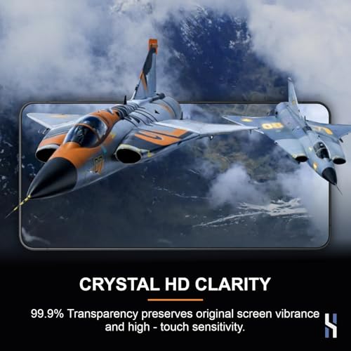 Image of Tempered Glass for Samsung Galaxy S26 Ultra - Military Grade 9H Screen Guard, Anti-Scratch, Shatterproof, Edge-to-Edge Full Coverage - Black Border