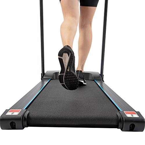 Image of Electric Motorized Treadmill with Audio Speakers, Max. 10 MPH and Incline for Home Gym