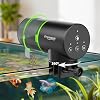 Freesea Automatic Fish Feeder for Aquarium: 3 Timers & One-Touch Easy Setup – 7-14 Day Supply with 200ML Food Dispenser – Worry-Free Vacation Feeding for Betta Turtle Tank