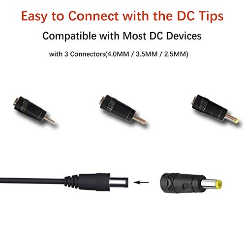 5V Baby Swing Replacement Power Cord Compatible with Graco Swing, Simple Swing, Glider LX, Glider Elite, Glider Petite LX, Sweetpeace, Sweet Snuggle, DuetConnect LX, DuetSoothe AC Adapter (10FT) - Thumbnail 4