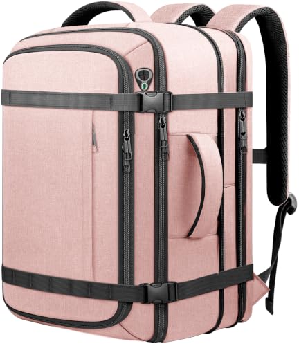 Image of Expandable Flight-Approved Travel Backpack 35-45L with LifetimeWarranty