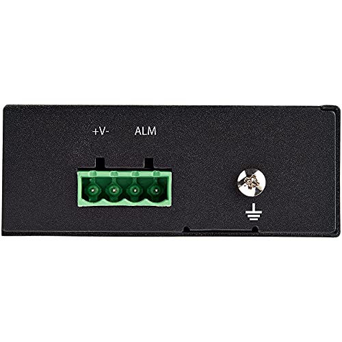 StarTech.com PoE+ Industrial Fiber to Ethernet Media Converter 60W, SFP to RJ45 - Image 2