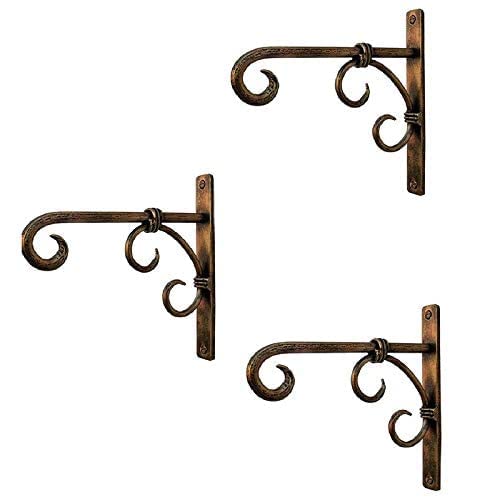 MFS Craft World G-3 Handicrafts Iron Plant Wall Hanging Hook for Hanging Planters (CROME)-image-13