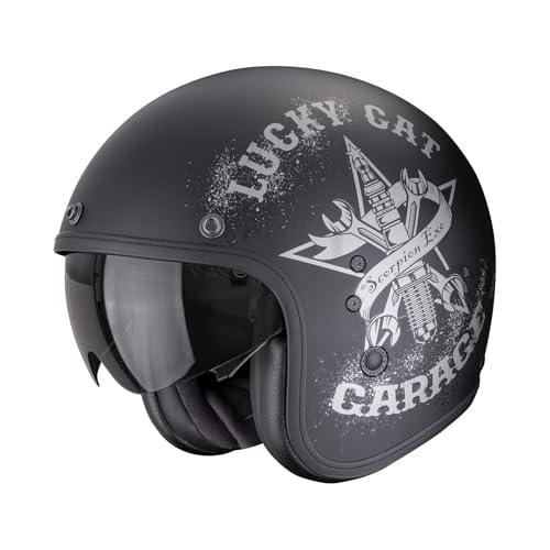 Casque jet Scorpion Belfast Evo Hangar ajustement taille XS moto - 2