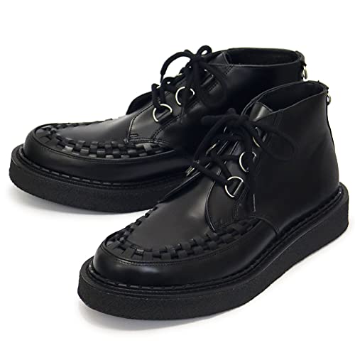 ジョージ コックス] INTERLACE HATTON BOOT ラバーソール レザー