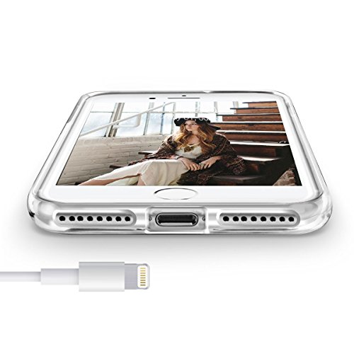 Orzly Custodia iPhone 8 Plus, FlexiCase per Apple