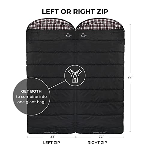 TETON Sports Sleeping-Bags Outfitter XXL Sleeping Bag miniatura 2