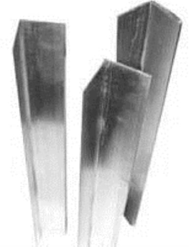 M-D Building Aluminum Angle Shape, Anodized, 1x1x1/16in x 72in