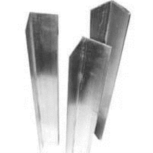 Image of M-D Building Products 61150 1 in. x 1 in. x 1 /16 in. x 72 in. Anodized Aluminum Angle Shape