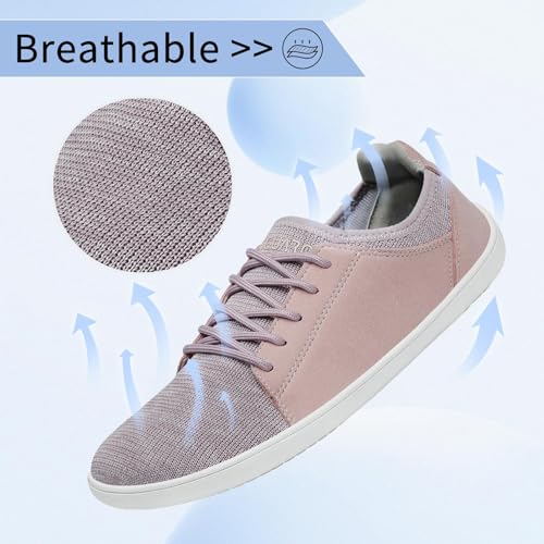 Miniatura 3 de Saguaro Unisex Barefoot Zapatillas Luck Iii-Minimalistas Casual Zapatos Ligeros Comodas Knit Calzado Descalzo Gr.41