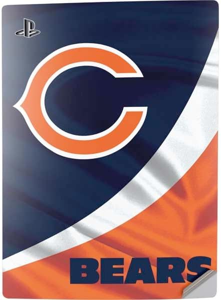 Skinit Decal Gaming Skin Compatible with PS5 Digital Edition Console - Officially Licensed NFL Chicago Bears Design