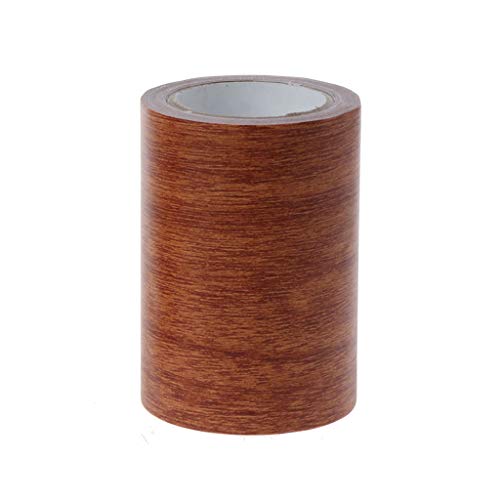 Cinta adhesiva realista de grano de madera DRINK de 7,62 cm x 4,5 m para reparar muebles