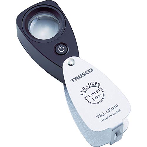 Amazon.co.jp: TRUSCO(トラスコ) LEDライト付10倍ルーペ