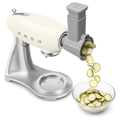 Robot pâtissier multifonctions 4.8l 800w crème SMF04CREU - SMEG