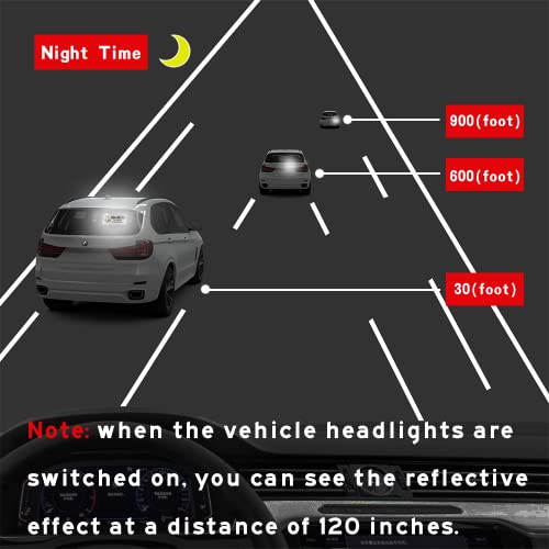 Biinfu Reflective New Driver Sticker, Student Driver Decal For Car, Vehicle Keep Distance Sign Bumper Funny Duck Sticker-Silver #TOP3