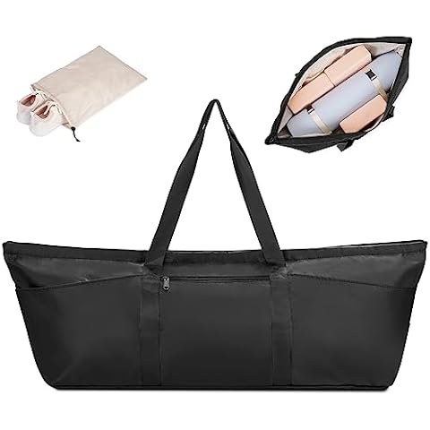 Sportsnew Large Yoga Bag with Wet Compartment Cover