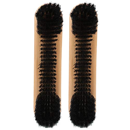 Pool Table Brush, Pool Table Brush for Felt with Wooden Handle 2Pcs 22.7cm Pool Table Brush Billiard Cleaner for Black Eight, Small Table, Snooker, British Style