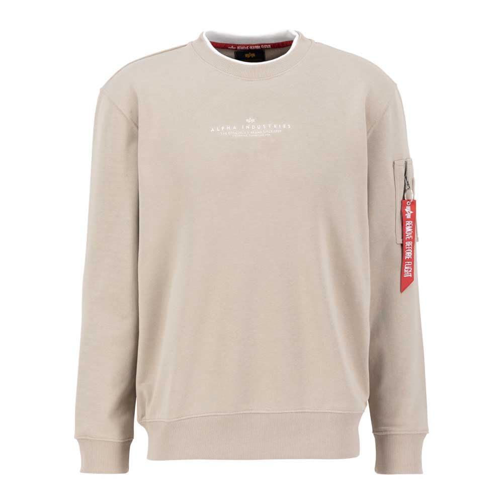 ALPHA INDUSTRIESMen's Double Layer Sweater Sweatshirt