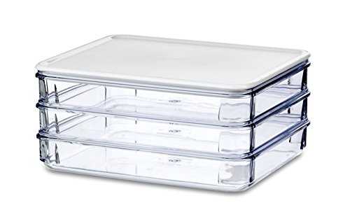 Rosti Mepal Modula Airtight 3 Tier Storage Box Container
