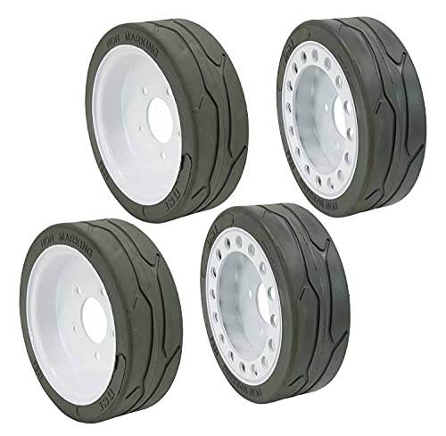 Mytee Products (4 Set) SkyJack 158436, 158437, Scissor Lift Tires ...