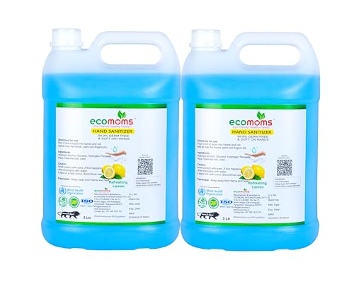 Image of hand sanitizer liquid,70% Alcohol-Based Kills 99.9% of Germs Skin safe (10 Liters)
