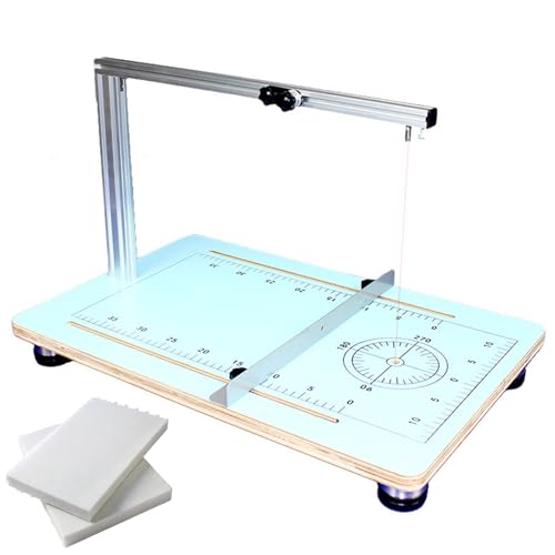 Machine de découpe de mousse professionnelle en aluminium avec système hotwire de table - 2
