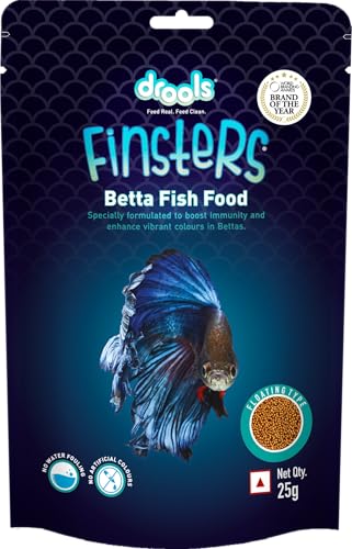 Image of Drools Finsters Betta Fish Food 25g Pouch