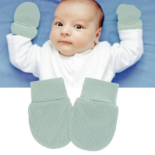 Baby Mittens Anti Scratch Mittens Toddler Mitts Cotton Gloves Newborns Breathable Hand Mittens for Boy Girl 0-12 Months2