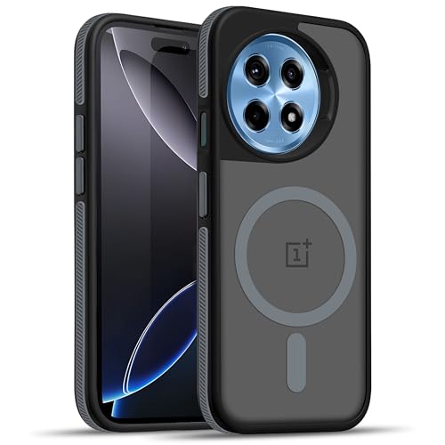 Image of V-TAN Frosted Ultra Matte Back Cover Case for OnePlus 11R | Compatible with Wireless Charging | Smooth Sides with Grip | Stylish Protective Design (Grey)
