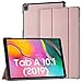 Price comparison product image EasyAcc Case Compatible with Samsung Galaxy Tab A 10.1 2019 T510/T515 Ultra Thin with Stand Function Slim PU Leather Smart Case Compatible with Samsung Galaxy Tab A T510/T515 10.1 Inch 2019