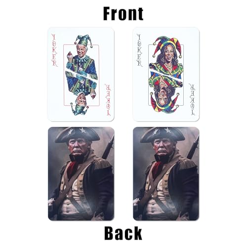 Baraja de Cartas Trump Jumbo 5x7 Pulgadas Doble Cara miniatura 3