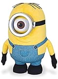  MTW 25076 Minion Stuart 25cm Deluxe Plüschfigur, Ich - Einfach unverbesserlich 2 , Despicable Me 2, Minion Movie, Stoffpuppe, Plüschtier