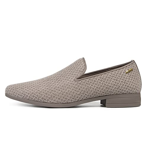 Image of ALLY UNION MAKE FORCE Mens Loafers Dress Slip on Party Wedding Penny Smoking Shoes