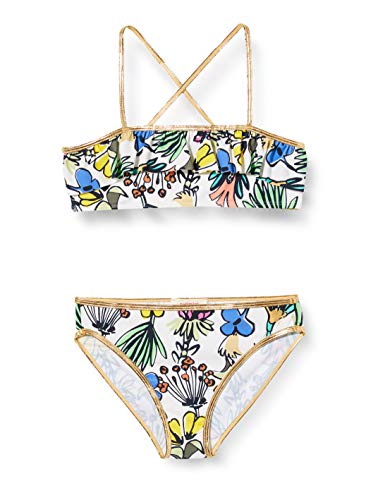 Catimini Cq38055 Maillot 2 Piece Completo Intimo, Bianco (Craie 13), 14 Anni (Taglia Produttore: 14A) Bambina