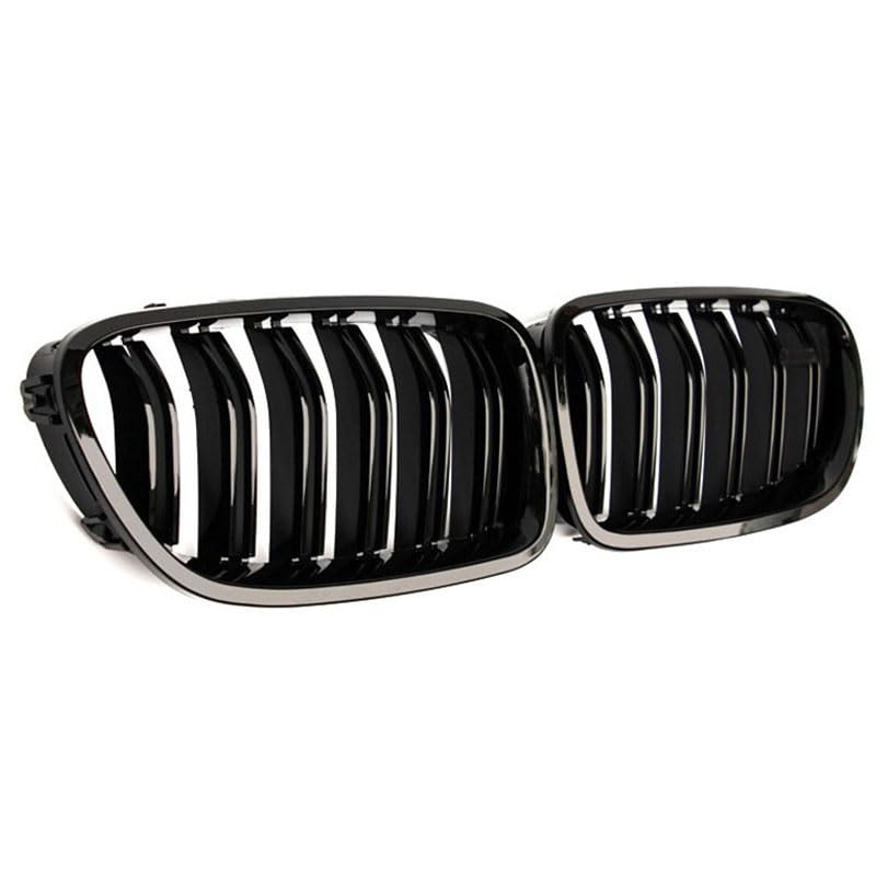 Parrilla delantera negro brillante de alta resistencia para capó de BMW Serie 5 F10 F18 6