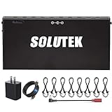 BOXKING Rechargeable Guitar Pedal Power Supply for Pedal Board,12800mAh 9V/12V/18V/24V for Effects Pedals,Enough Quiet Portable