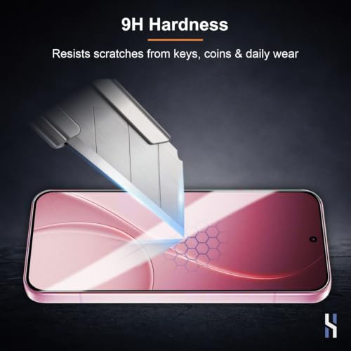 Image of Tempered Glass for Oppo Reno 15 Pro Mini | Oppo Reno 16 Military Grade 9H Screen Guard, Anti-Scratch, Shatterproof, Edge to Edge Full Coverage - Black Border