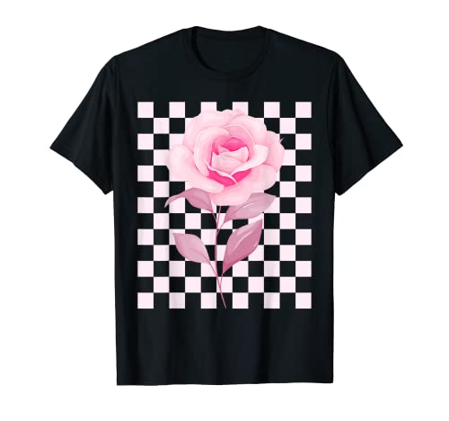 Danish Pastel Aesthetic Pink Rose Preppy Camiseta