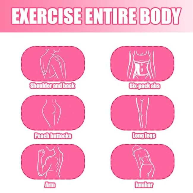 Figure 8 Fitness Resistance Bands with Handles, Yoga Resistance Band Stretch Fitness Band, Chest Expander, for Arm and Shoulder Stretch, Rope 8 Word Elastic for Women and Men£¨3 Pack£©