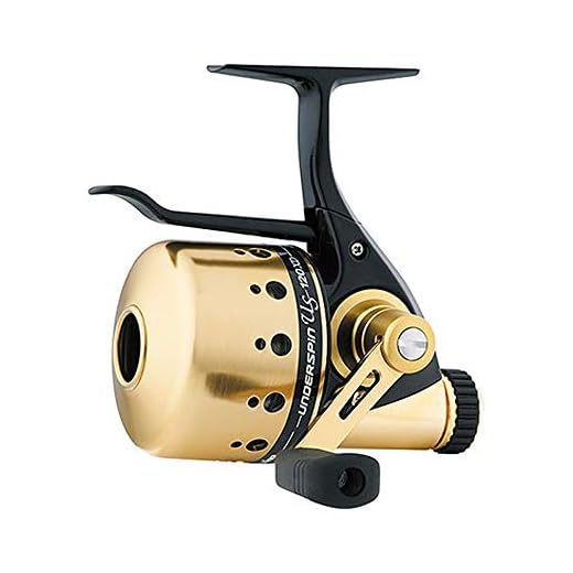 Daiwa US40XD-CP Underspin US XDSpincast Rolle, Ambi, 1-Kugellager, 4:1:1 Retrieve, Gold