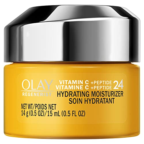 Olay New Regenerist Vitamin C + Peptide 24 Face Moisturizer, Trial Size, 0.5 Oz #TOP1