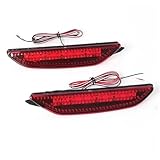 DZSQOMHGD Montaje de luces traseras 1 Par De Luces Antiniebla Traseras Para Kia Para Rio K2 Sedan 2011 2012 2013 2014 Reflector LED Para Parachoques Trasero Luz Trasera Para Coche PILOTO TRASERO