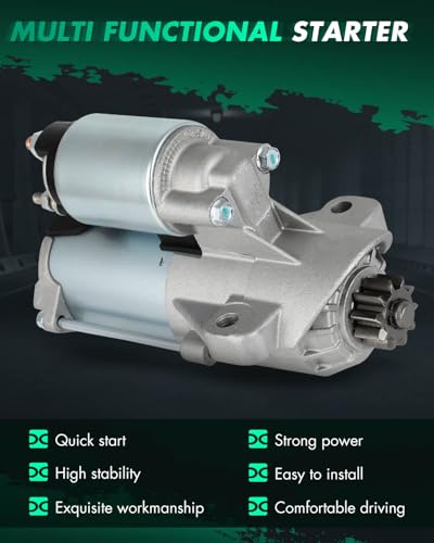 Image of SCITOO Starter for 6692 Starter Motor Fits for Ford for Edge Limited 3.5L 2008-14; for Edge SEL 3.5L 2008-16; for Explorer for Limited 3.5L 2011-17; for Explorer XLT 3.5L 2011-17