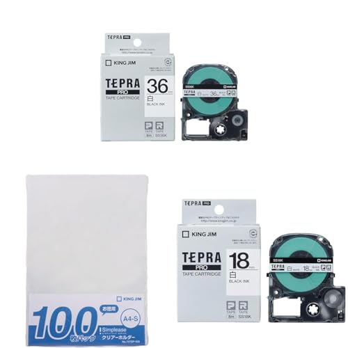 �y�Z�b�g�����z�L���O�W�� �y�����z �e�v��PRO�e�[�v�J�[�g���b�W 36mm �����x��/������ ����8m SS36K + �L���O�W�� �N���A�z���_�[ �V���v���[�Y A4 �^�e 100�� 737SP-100 ���� + �L���O�W�� �y�����z �e�v��PRO�e�[�v