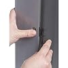 Dixie SmartStock Classic Fork Dispenser - Black