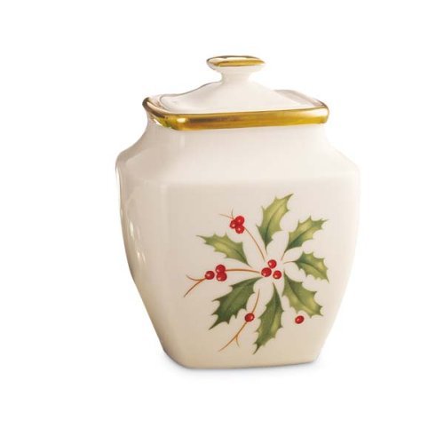 Image of Lenox Holiday Sugar Bowl, Square