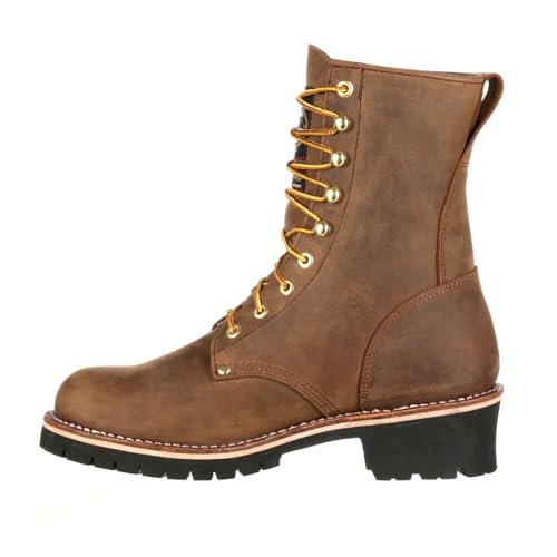 Georgia Boot Steel Toe Waterproof 400G Insulated Logger Work Boot