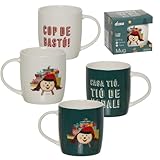 😄 Dos modelos diferentes para que puedas elegir el que más te guste, ¡o regalar uno a cada persona especial! Disfruta de tu bebida favorita en una taza única y llena de personalidad. ¡Añadir a la Cesta!